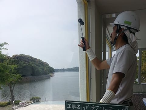 トップコート塗布